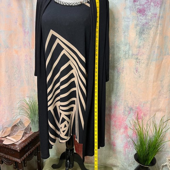 📌Haani Cosy and Comfy One Piece Knitted Dress and Cardigan - Picture 5 of 16